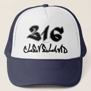 Tekniker Cleveland (216) Truckerkeps