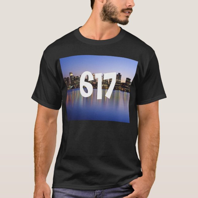 Tekniker den stadsBoston MORSOR T-shirt (Framsida)