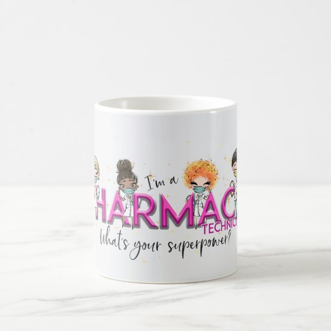 Tekniker för akut farmaci kaffemugg (Center)