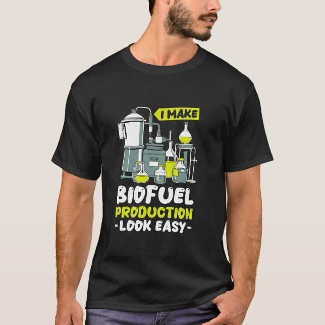 Tekniker för biodieselbiodrivmedel för förnybar en t shirt (Framsida)