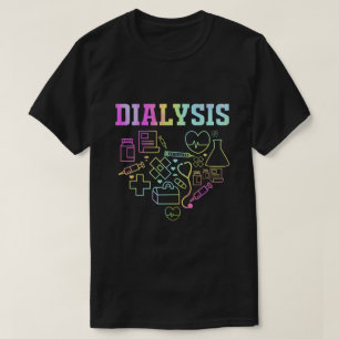 Tekniker för hemodialys Teknisk nefrologi Dialyste T Shirt