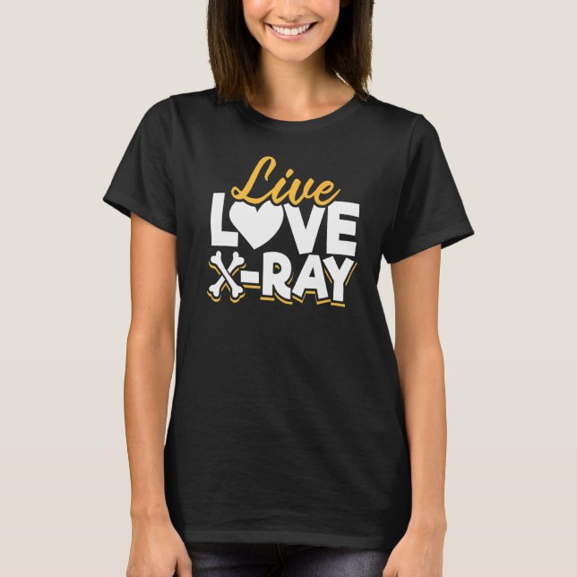 Tekniker för realtidsstrålning i Kärlek T Shirt (Framsida)
