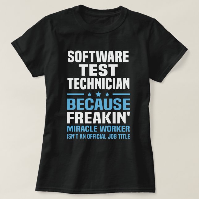 Tekniker för software t shirt (Design framsida)