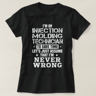 Tekniker för sprutgjutning t shirt