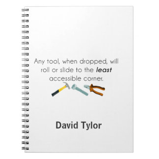 Tekniker humor anteckningsbok