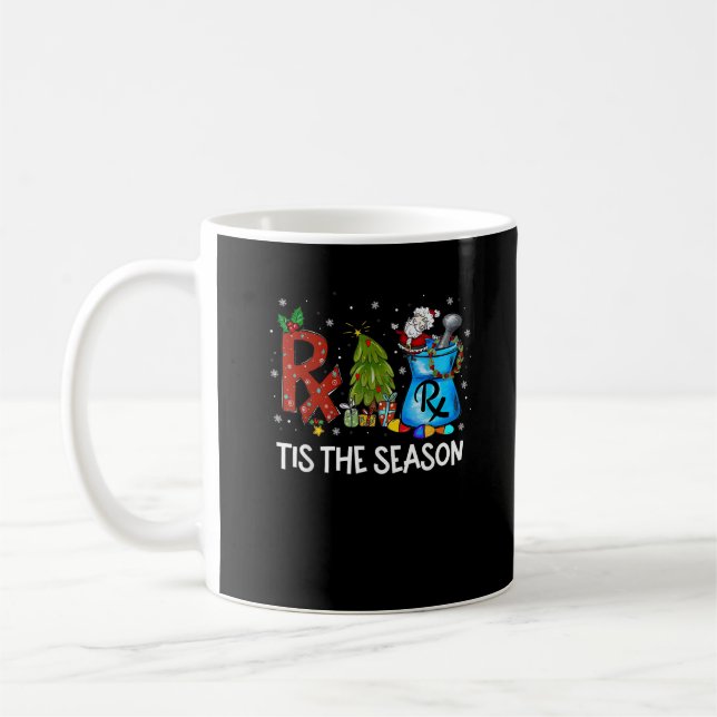 Tekniker Jul Det Är Säsong Kaffemugg (Vänster)