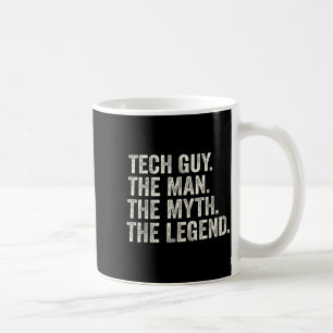 Teknikern killen myten legenden rolig support kaffemugg