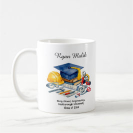 🎓Teknikexamen   Anpassat namn & examen Kaffemugg