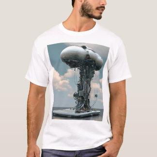 "Teknikinspirerade T-Shirts: Futuristiska Design T Shirt