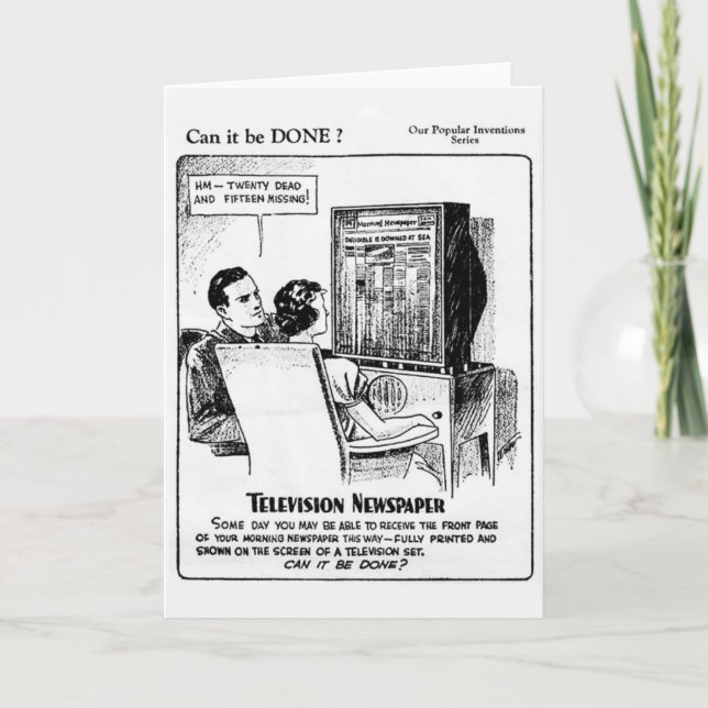 Teknikkort för vintage 1930 helgkort (Framsida)