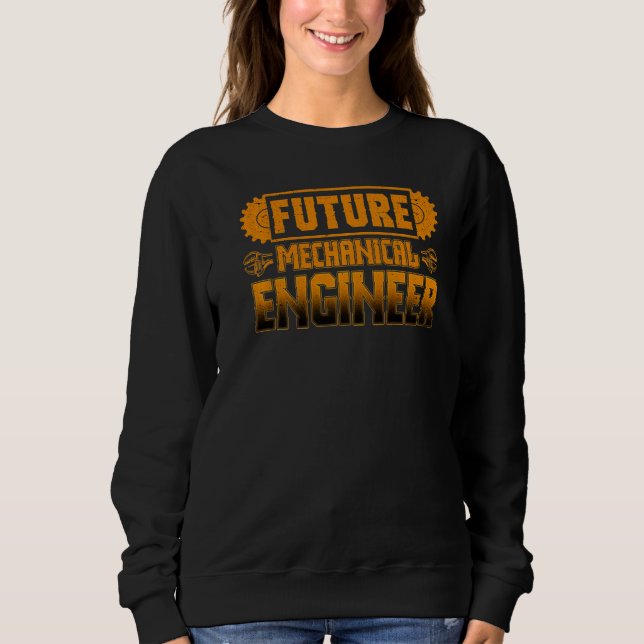 Teknikmekanismen student Studenten Ingenjör T Shirt (Framsida)