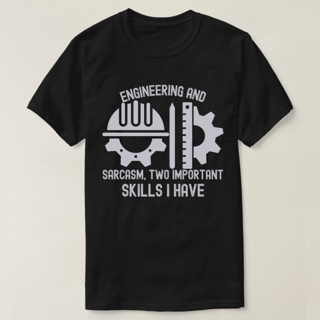 Teknikstudent, teknisk examen t shirt (Design framsida)