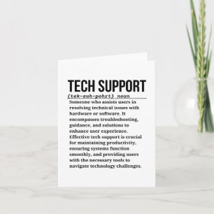 Tekniksupport Kort