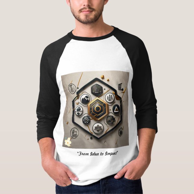 "Teknikutvecklingsspektrum" T Shirt (Framsida)