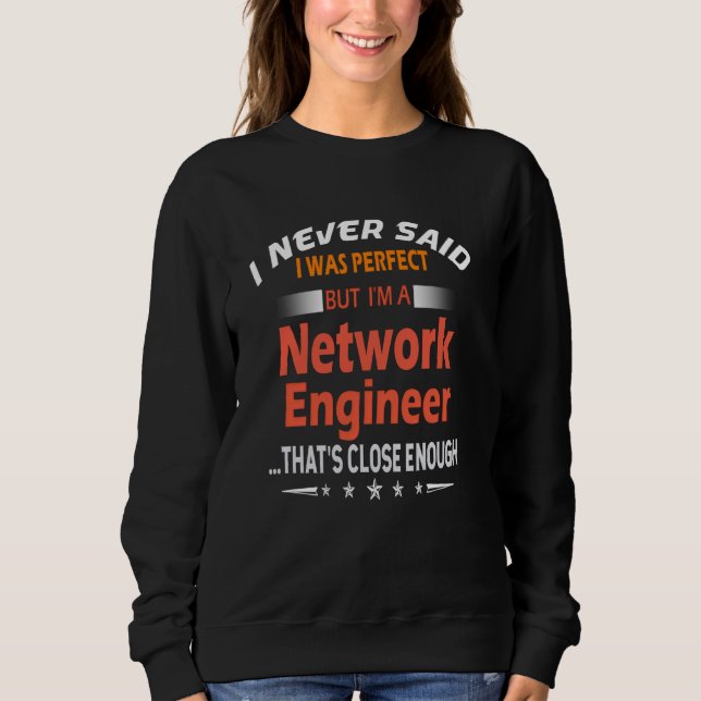 Teknikyrket Funny Network Ingenjör Gift T Shirt (Framsida)