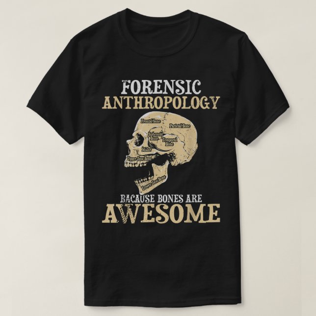 Teknisk antropologi - kulturell antropolog för t shirt (Design framsida)
