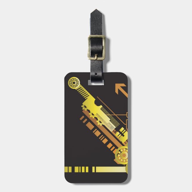 Teknisk bakgrund för raster 5 bagagebricka (Vertikal Framsida)