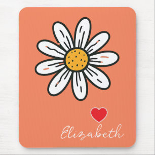 Teknisk Daisy Illustration Cute Retro Desk Accey Musmatta