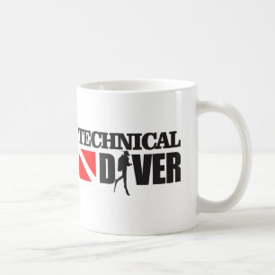 Teknisk dykare 2 kaffemugg