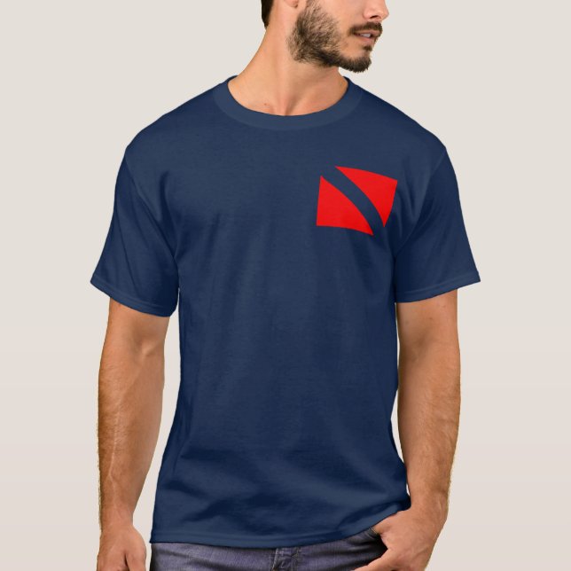 Teknisk dykare 2 t-shirt (Framsida)