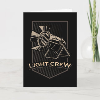 Teknisk fas för belysningsteknik för ljusbesättnin kort