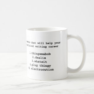 Teknisk författare kaffemugg