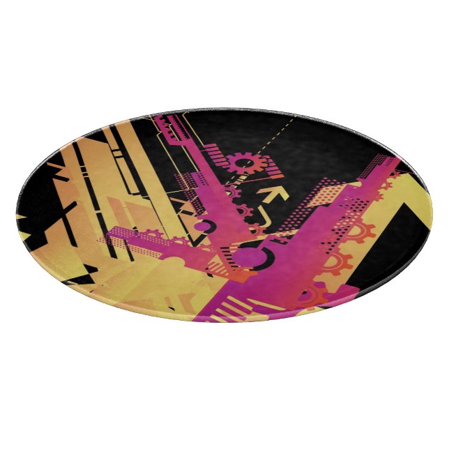 Teknisk halvtonbakgrund 7 (Hörn)