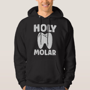Teknisk Heliga för tandtråd Molar Tand Dentist Kro Hoodie