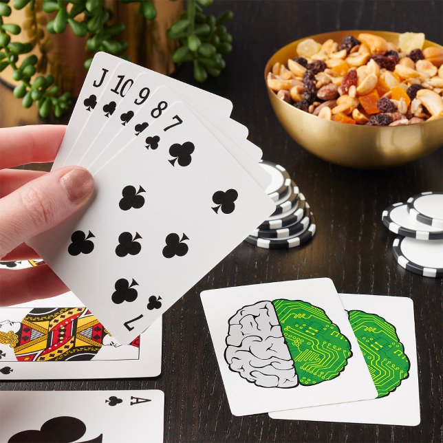 Teknisk hjärnkretslogik Dator moderkort Casinokort (Skapare uppladdad)