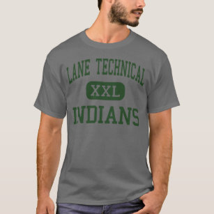 Teknisk - indier - kick för Lane - Chicago T-shirt