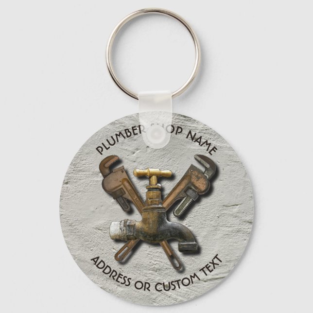 Teknisk Ingenjör för avloppsavloppsrening i Vatten Nyckelring (Framsida)