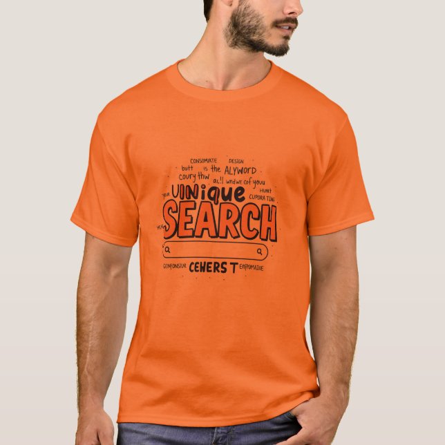 Teknisk inspirerad grafik T Shirt (Framsida)