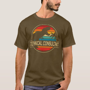 Teknisk konsult Dinosaur T Shirt