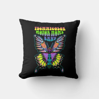 Teknisk motor för hemmet Psychedelic Butterfly Kudde