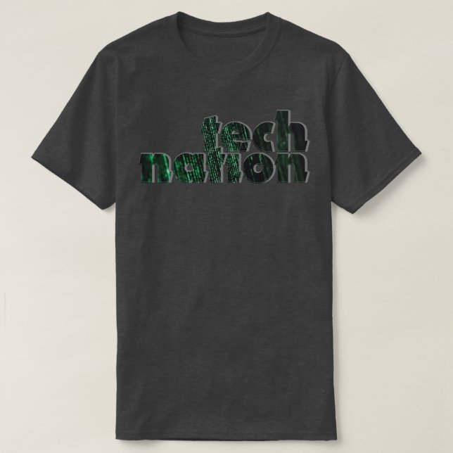 teknisk nation t shirt (Design framsida)