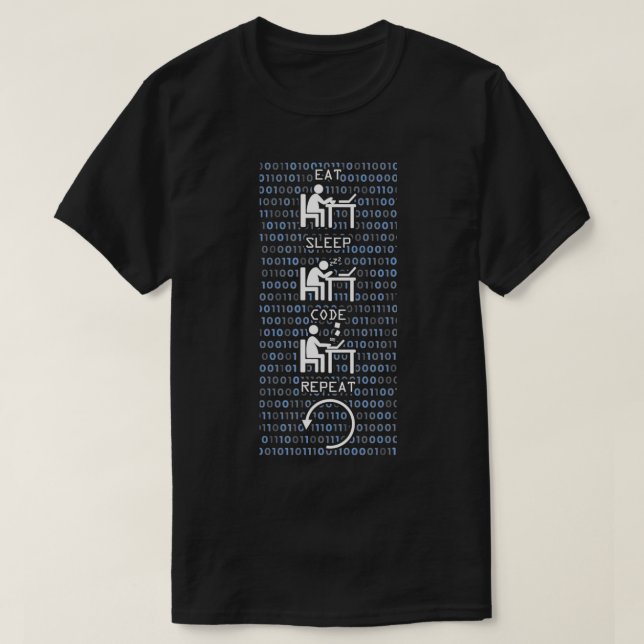 Teknisk programmerare för dator och IT, fantastisk T Shirt (Design framsida)