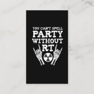 Teknisk radiolog i Party Visitkort