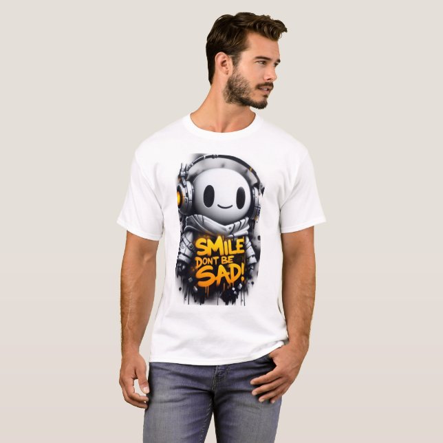 teknisk robotdesign för T-shirt-futuristiska T Shirt (Hel framsida)