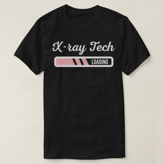 Teknisk röntgenladdning - röntgentekniker Radiolog T Shirt (Design framsida)