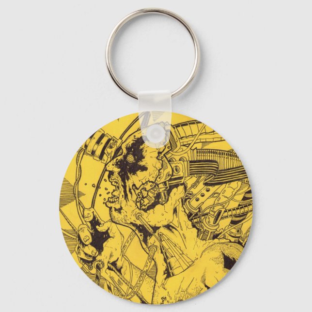 Teknisk skrik nyckelring (Framsida)