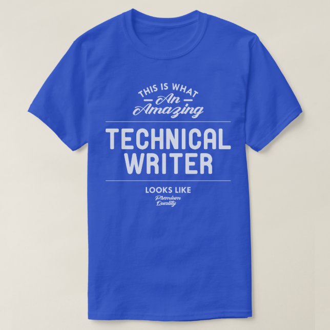 Teknisk skrivare Detta är vad som är en teknisk fa T Shirt (Design framsida)