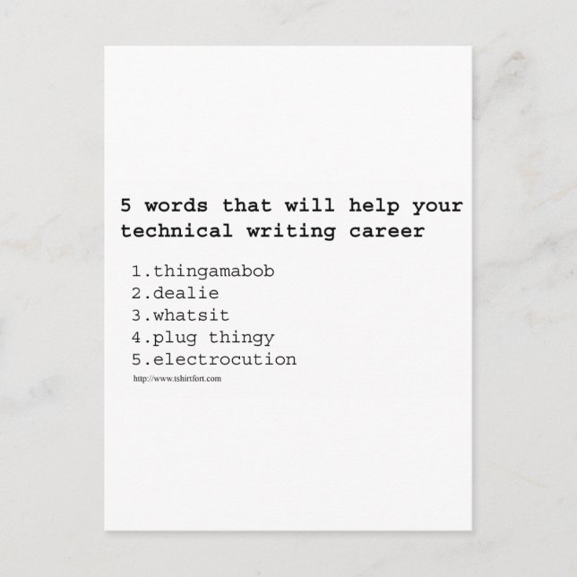 Teknisk skrivare vykort (Framsida)