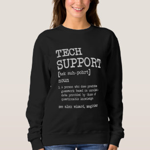 Teknisk support - definitionsdator för teknisk sup t shirt