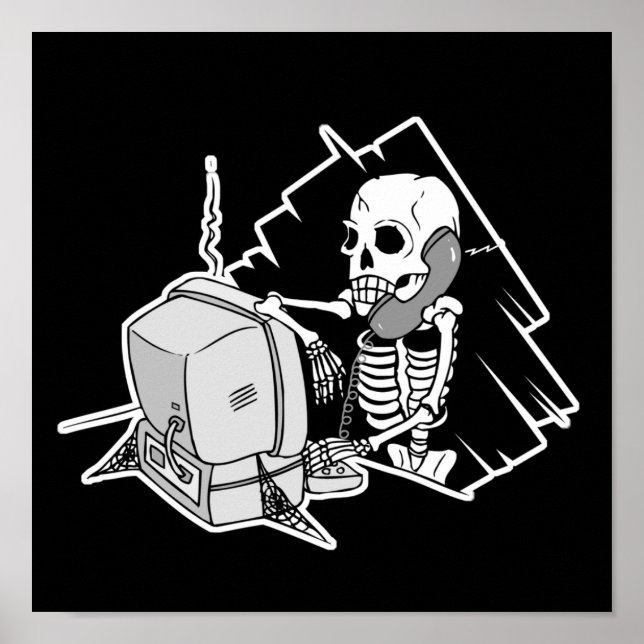 Teknisk support för hela skelettet poster (Framsidan)