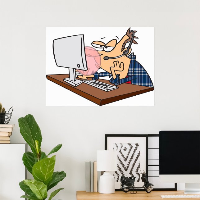 Teknisk support som blockerar en bubbla poster (Skapare uppladdad)