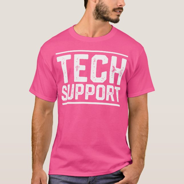 Teknisk support t shirt (Framsida)