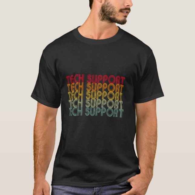 Teknisk support t shirt (Framsida)