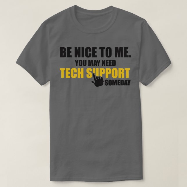 Teknisk support t shirt (Design framsida)
