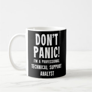 Teknisk supportanalytiker kaffemugg