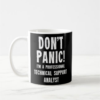 Teknisk supportanalytiker kaffemugg